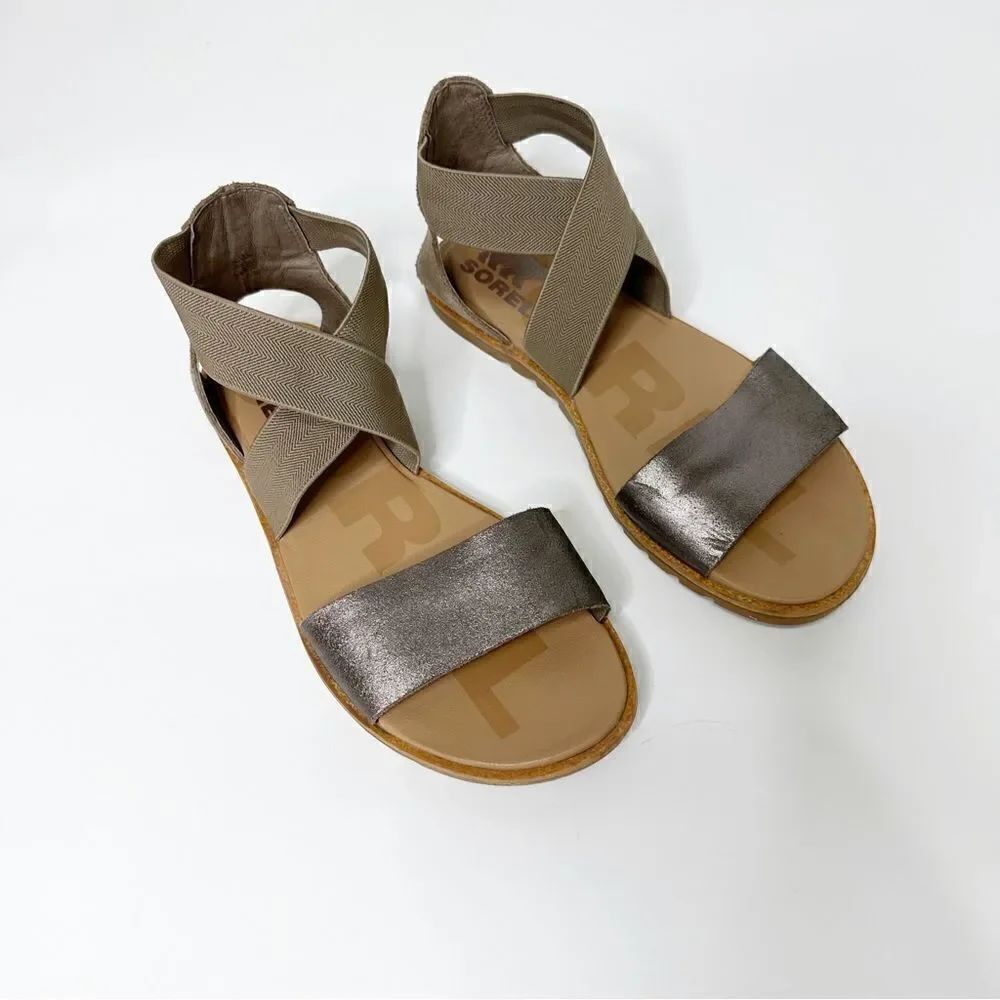Sorel Ella ll Strappy Ankle Sandal Size 6